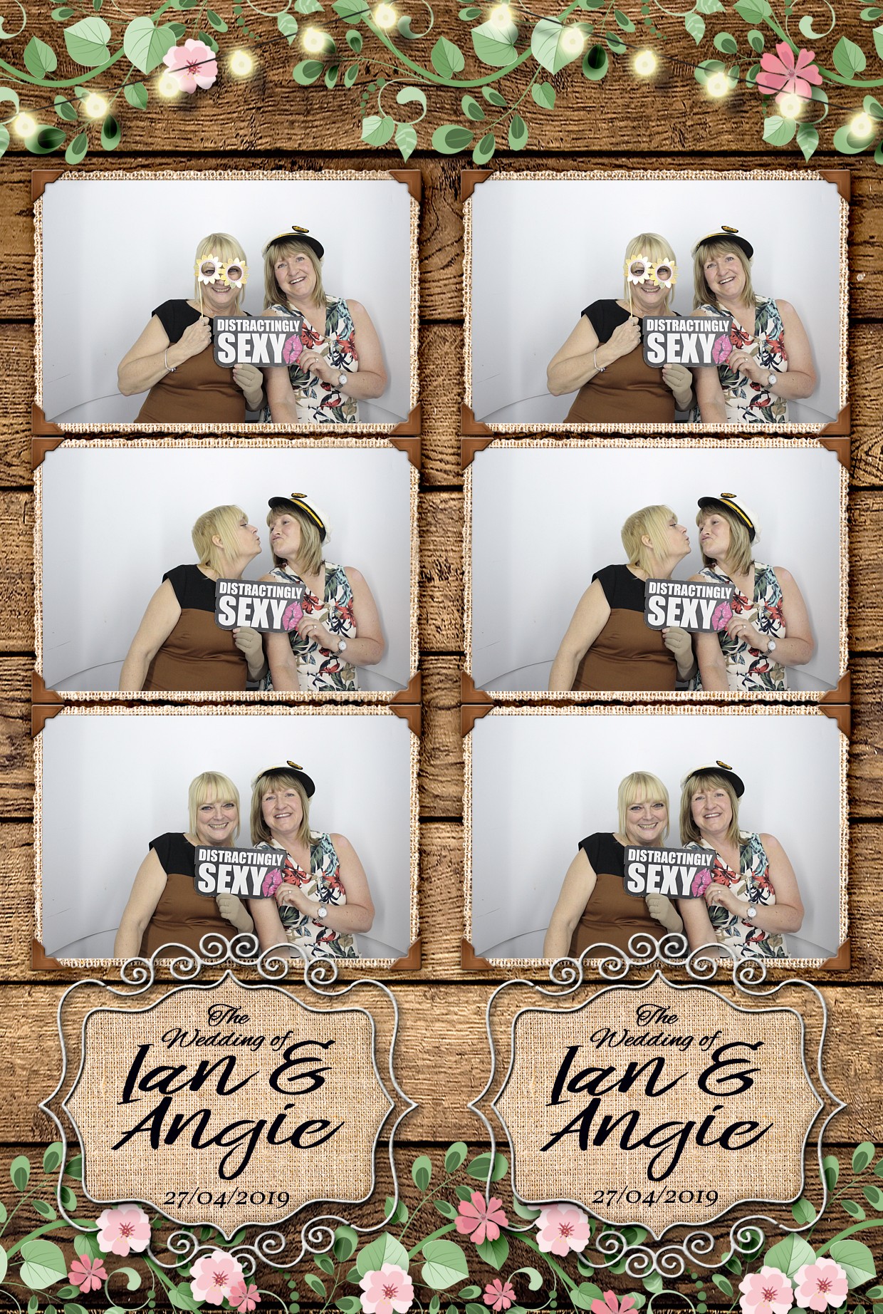 Ian & Angie’s wedding  | View more photos from the event at gallery.myphotoboothexperience.co.uk/u/MyPhotoBoothExperienceLtd/Ian-Angie’s-wedding